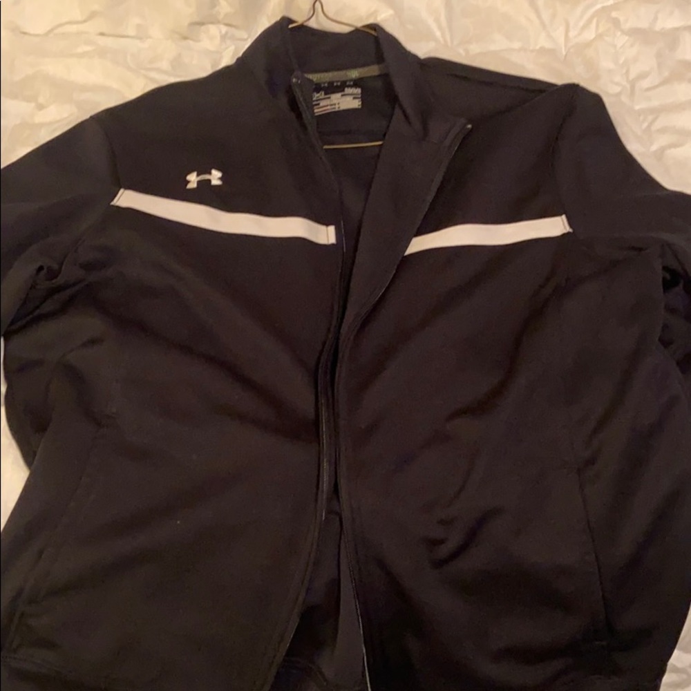 Black under armor jacket